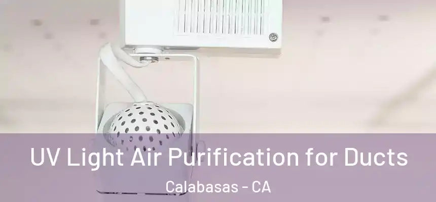  UV Light Air Purification for Ducts Calabasas - CA